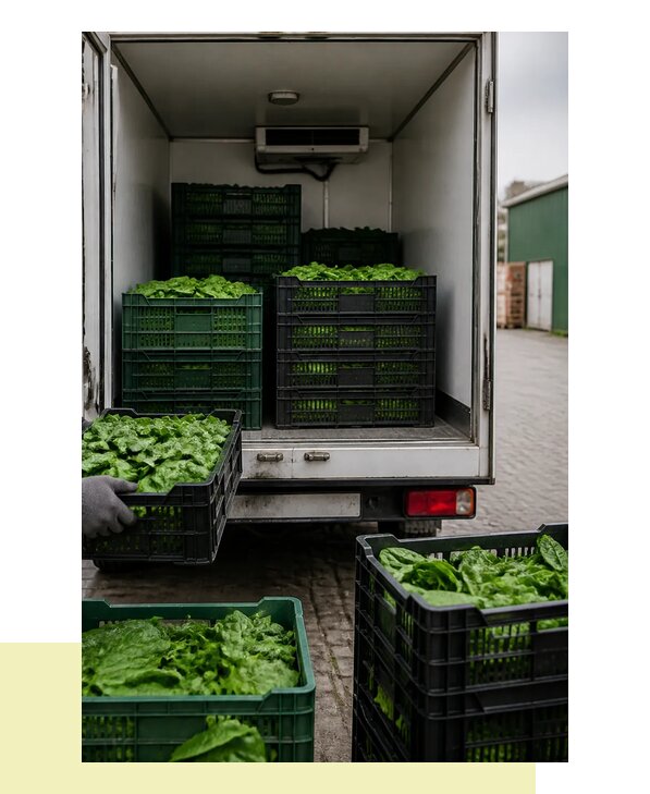 Перевозка шпината в Апшеронск с сохранением свежести продукции